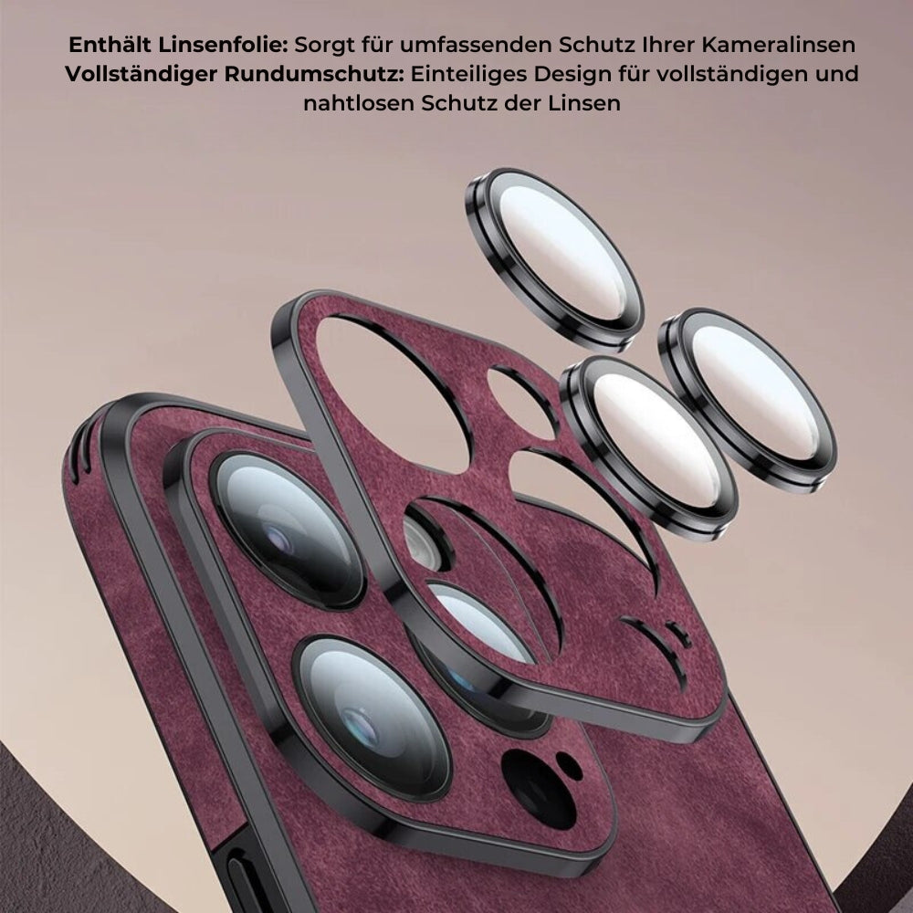 Deer – iPhone-hoes echt leer & schokbestendig – stijlvol en slank design