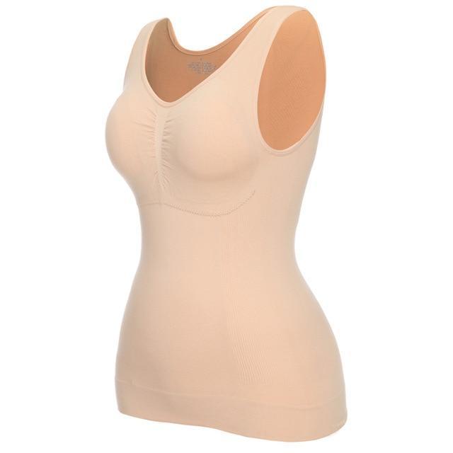 Luniva – Dames shaping tanktop met spandex en naadloos ontwerp – Dagelijks gebruik en vrije tijd