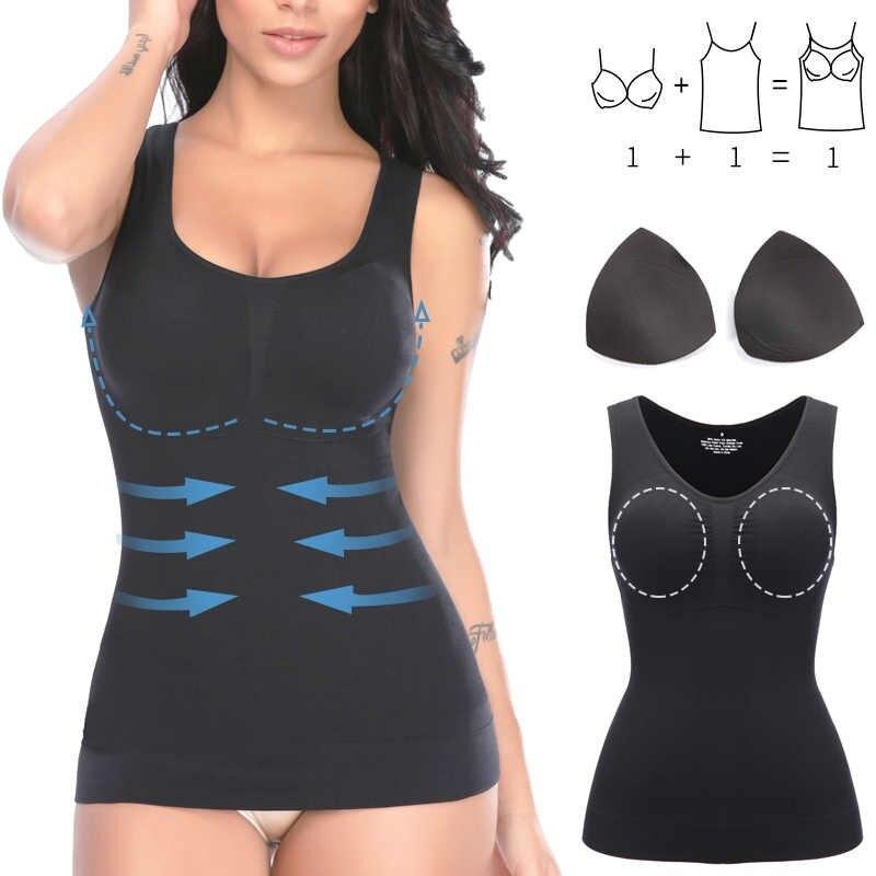 Luniva – Dames shaping tanktop met spandex en naadloos ontwerp – Dagelijks gebruik en vrije tijd