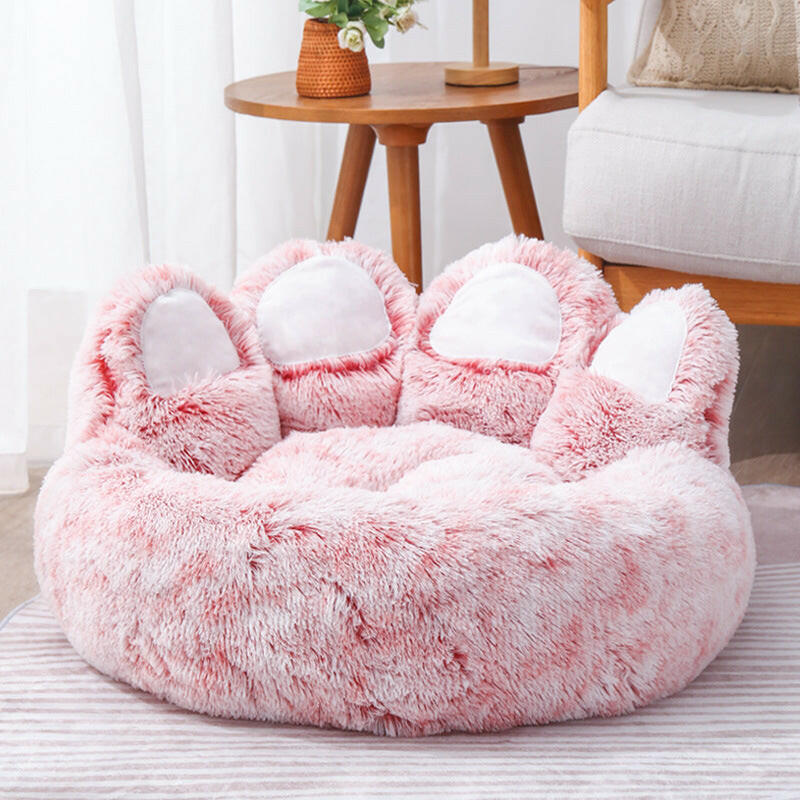Melzano Ronde Hondenmand Groot - Luxe Pluche Huisdierbed