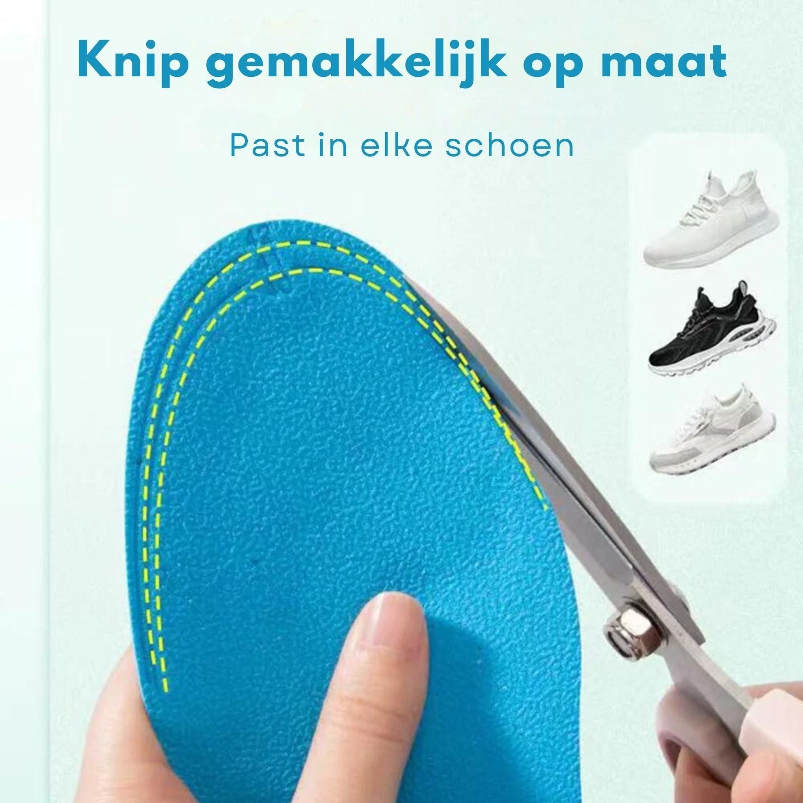 Cloudzool – Inlegzolen 4D demping & ondersteuning – Dagelijks gebruik & sport