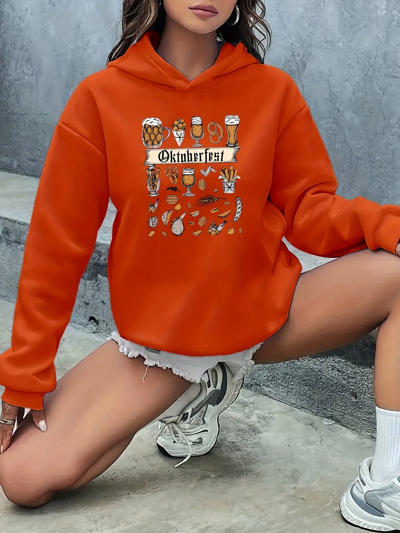 Bavaria Spirit Dames Hoodie Anna – Oktoberfest Warm voor Herfst & Winter