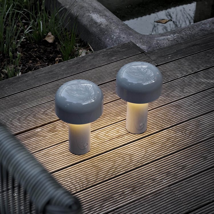 Melzano HaloGleam | Paddestoel Oplaadbare Tafellamp