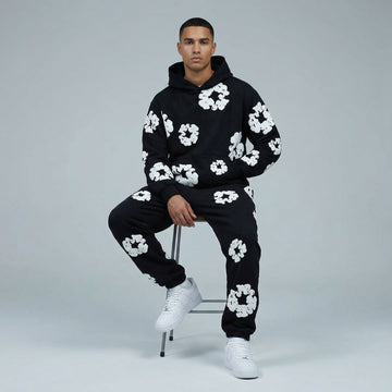 Chándal para hombre – Ajuste cómodo con diseño floral llamativo