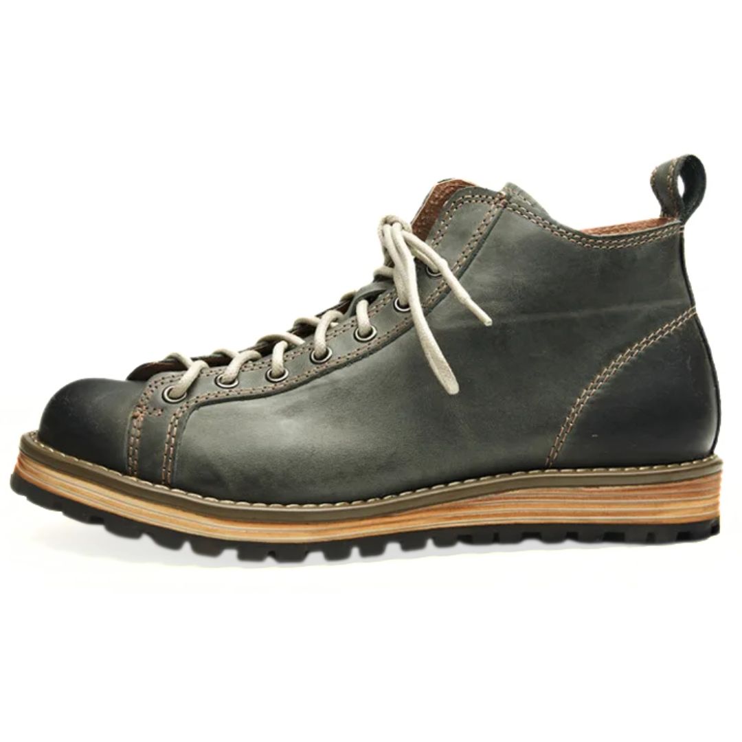 AlpenRider – Haferl Sneakers Leroy – Robuust Leer & Stijlvol Outdoor Design