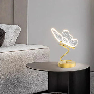 ButterflyLuxe Luxe Butterfly LED Table Lamp - Modern Ambient Lighting