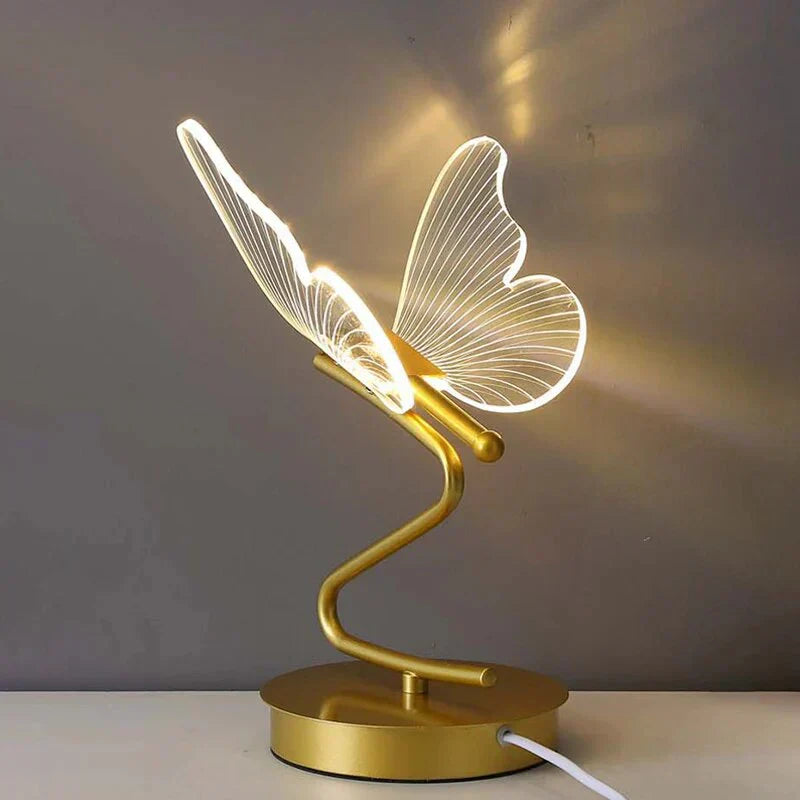 ButterflyLuxe Luxe Butterfly LED Table Lamp - Modern Ambient Lighting