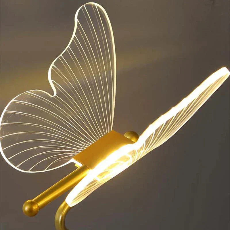 ButterflyLuxe Luxe Butterfly LED Table Lamp - Modern Ambient Lighting