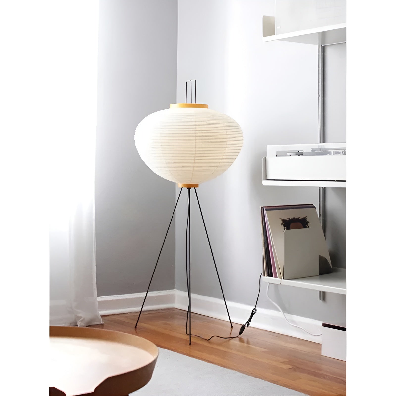 Melzano KiriLight | Waabi-Sabi Standing LED lamp of Rice Paper