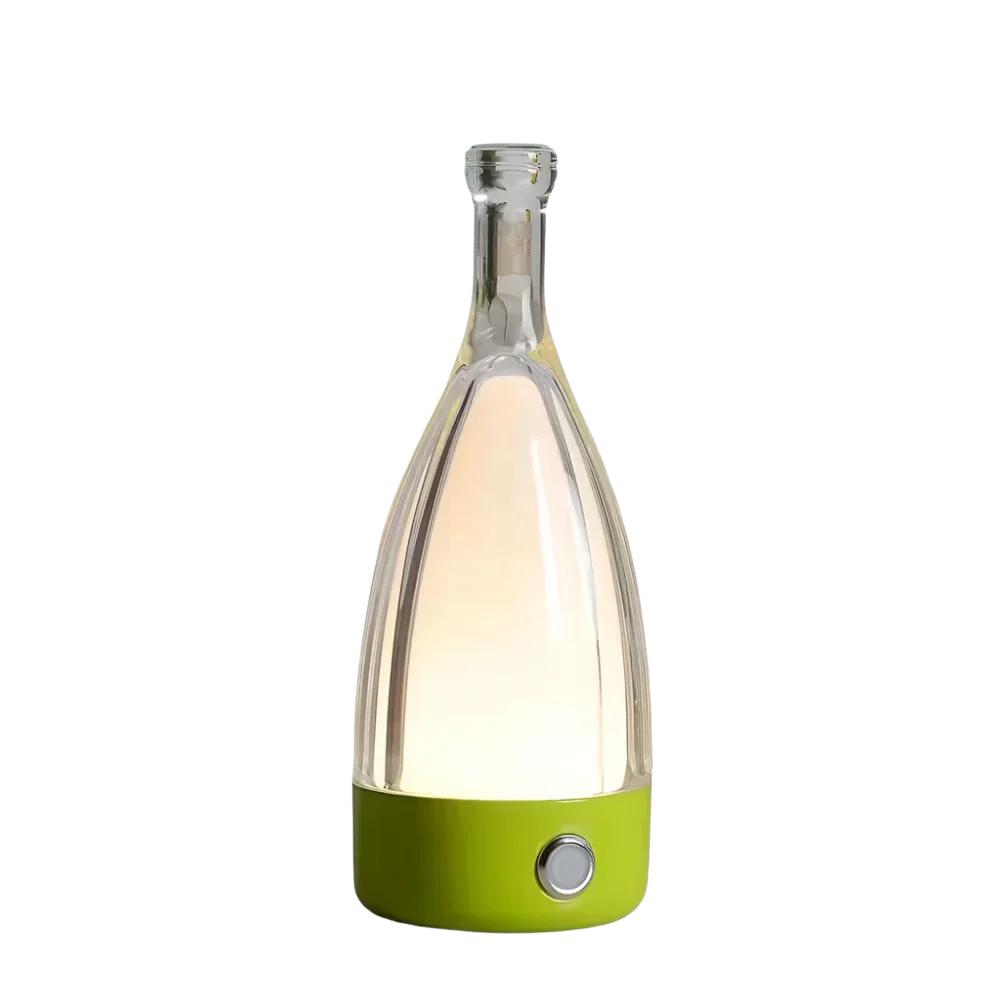 VinoGlow | Rechargeable Table Lamp in Wine Bottle Design