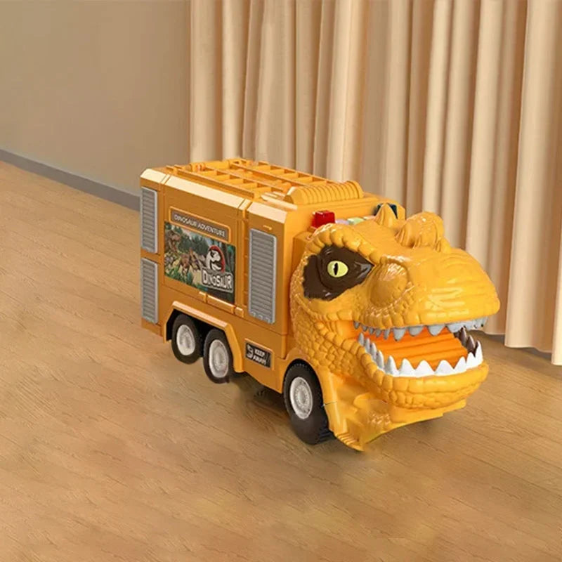 Melzano DinoQuest | Opvouwbare Dinosaurus Vrachtwagen