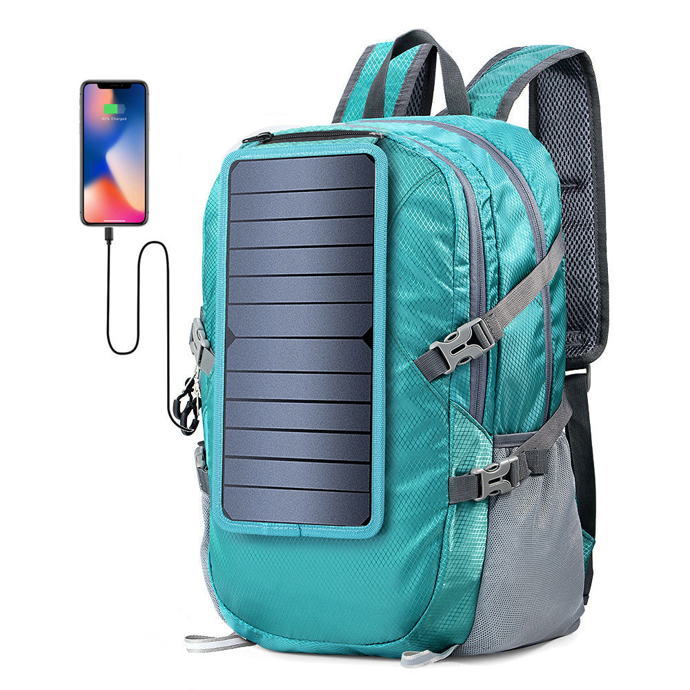 Zonne-energie Rugzak – 30L Lichtgewicht & Waterbestendig met USB