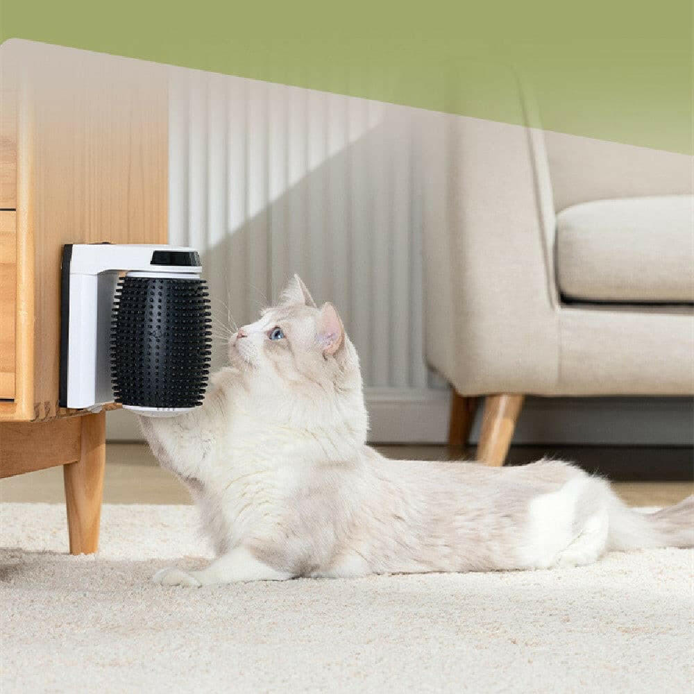 Melzano Automatische Kattenverzorger Wandhoekborstels