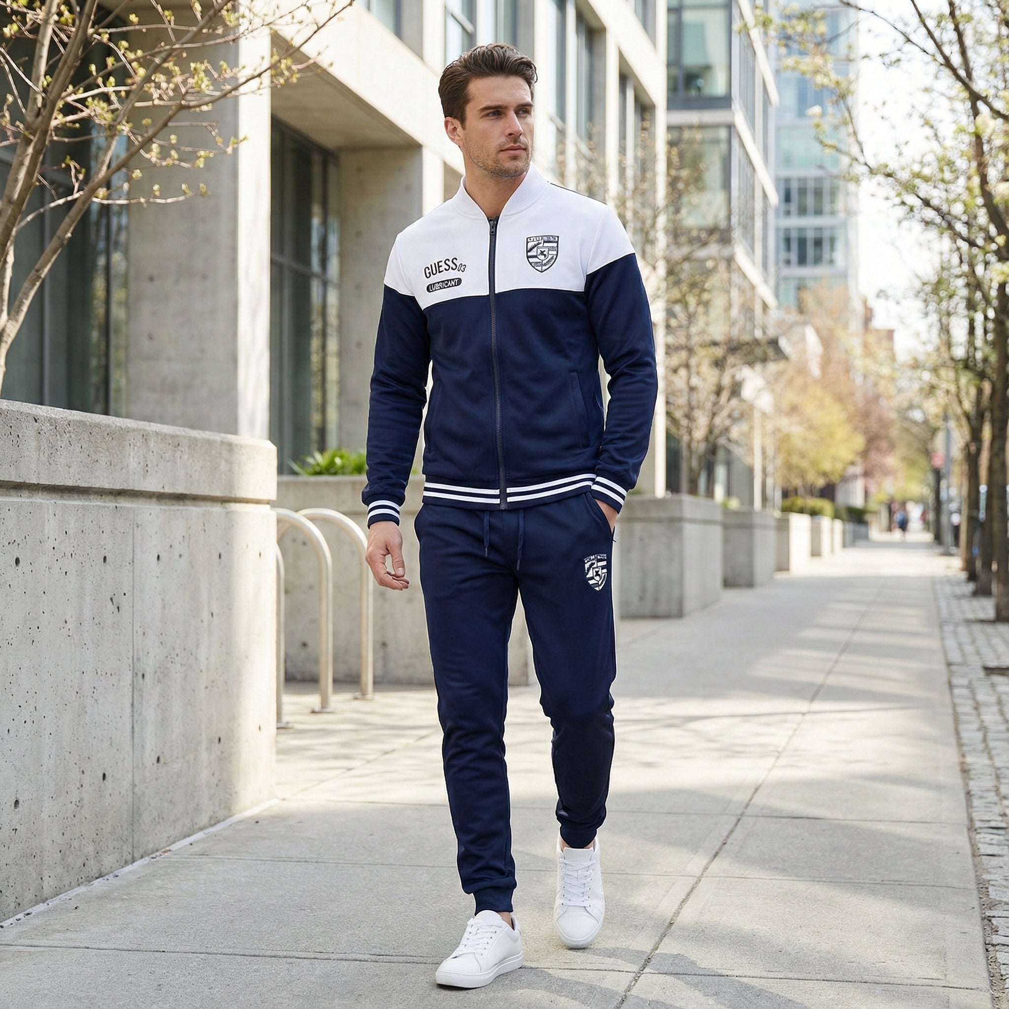 Conjunto de entrenamiento para hombre – Diseño deportivo de béisbol con ajuste cómodo