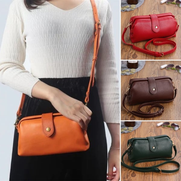 Melzano Eleanor Compacte klassieke tas in vintage stijl