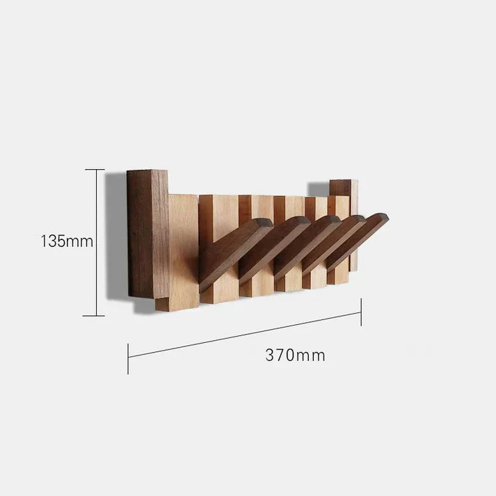 Melzano perchero de madera | perchero de piano artesanal de madera