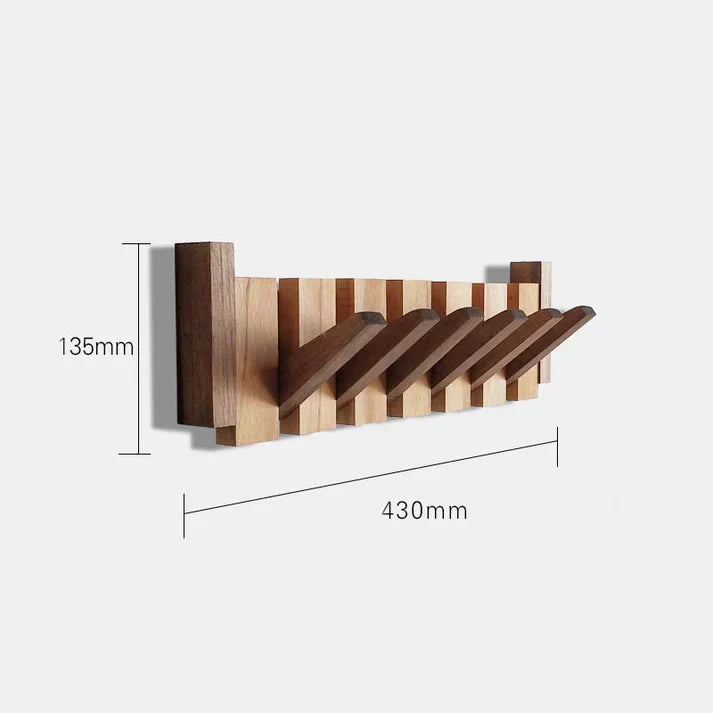 Melzano perchero de madera | perchero de piano artesanal de madera