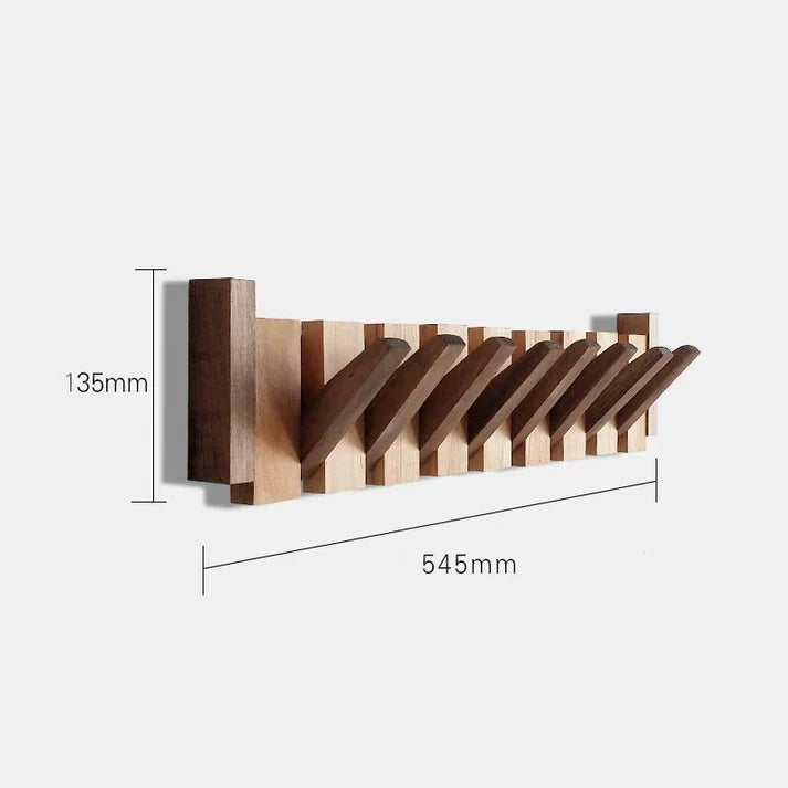 Melzano perchero de madera | perchero de piano artesanal de madera
