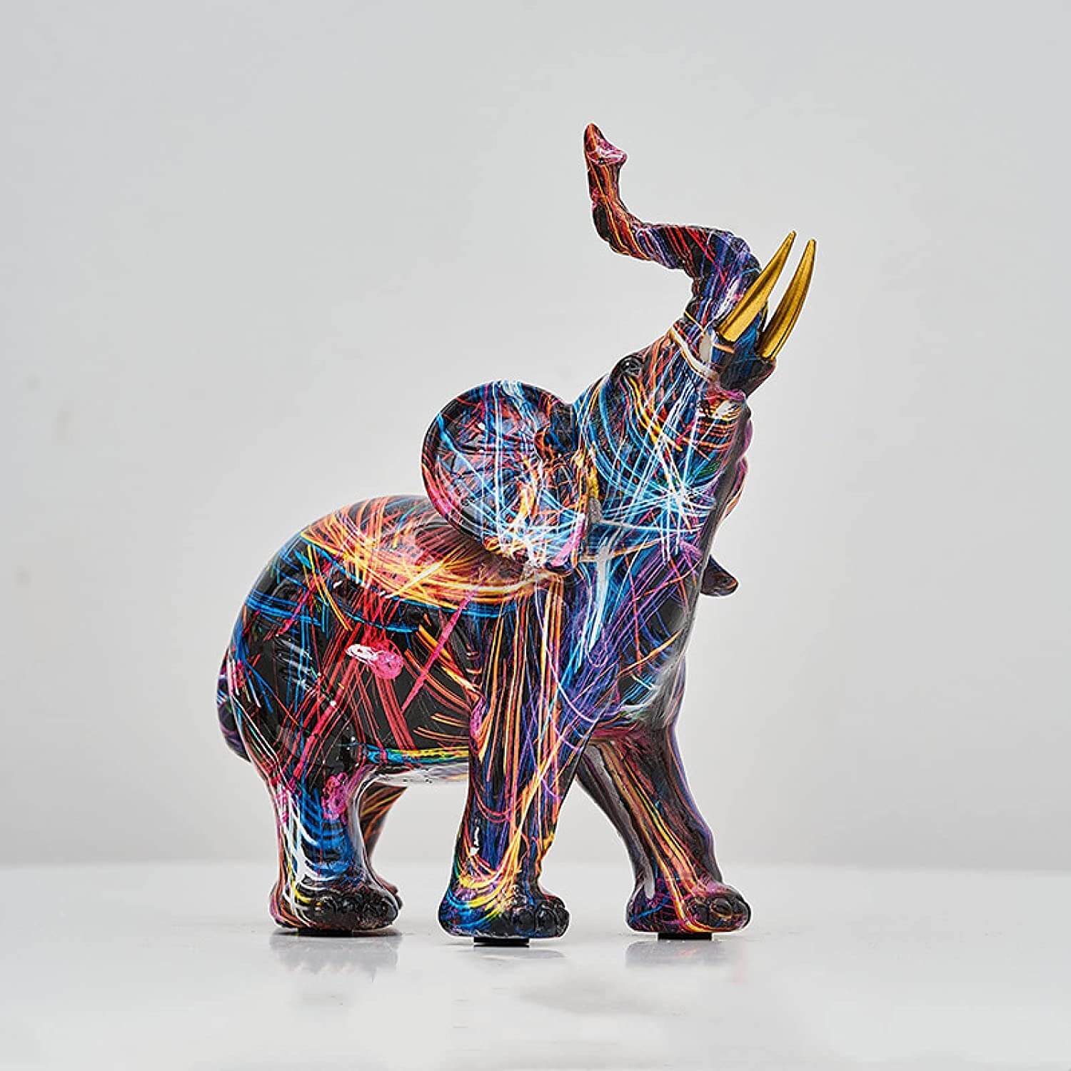 Melzano Olifant Beeldje | Unieke Decoratie
