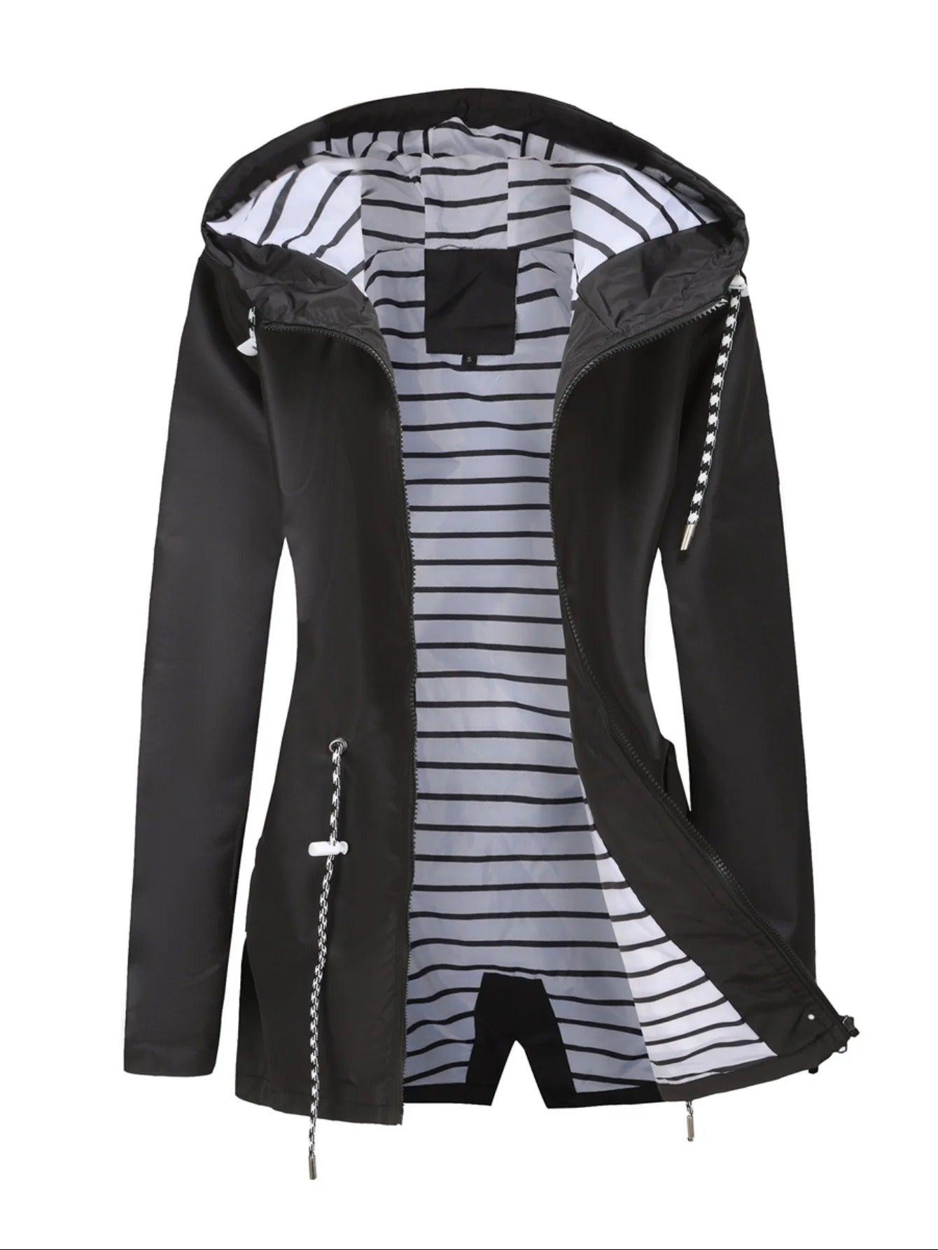 Long Coat - Weather-Resistant Coat for Style and Comfort