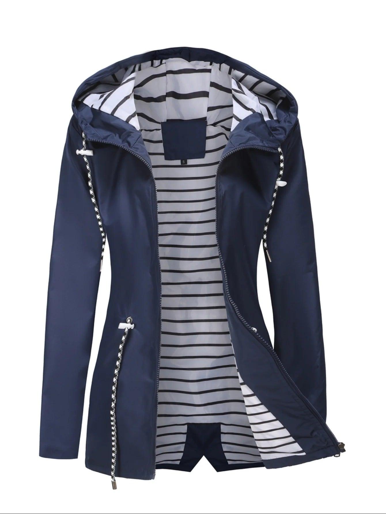 Long Coat - Weather-Resistant Coat for Style and Comfort