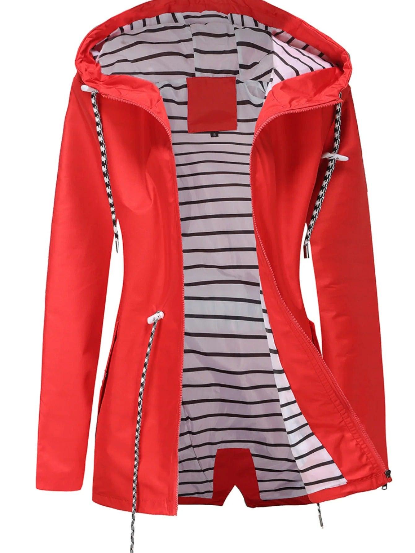Long Coat - Weather-Resistant Coat for Style and Comfort