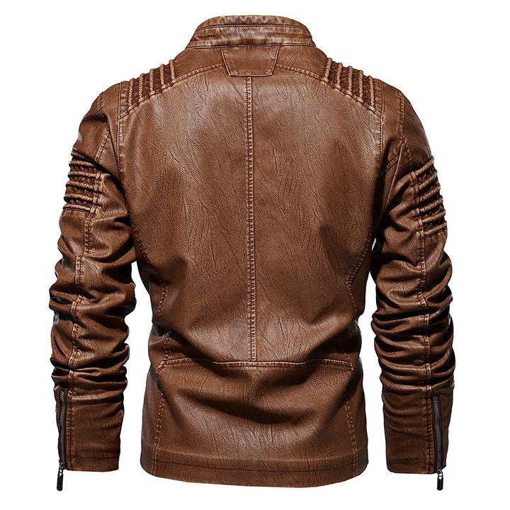 Chaqueta de cuero para exteriores Apollo - estilo, protección y durabilidad