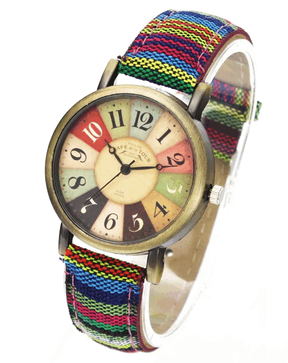 Melzano Retro Horloge