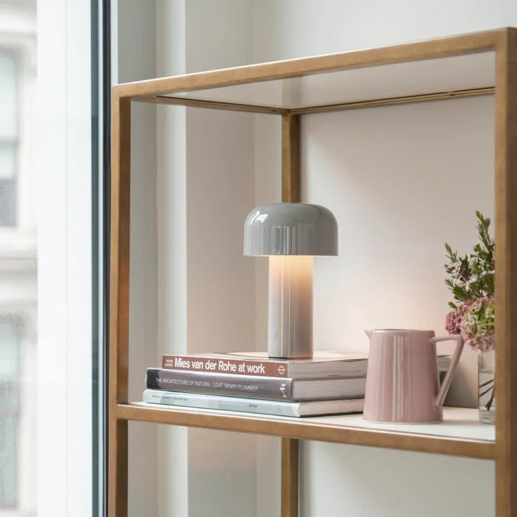 Melzano HaloGleam | Paddestoel Oplaadbare Tafellamp