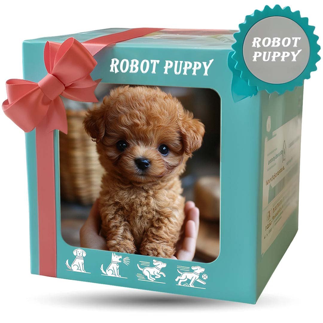 Interactive Plush Dog – Realistic Movements with Soft Fur & Reaction Sensors