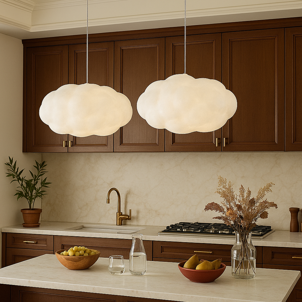 Nuvia – Moderne wolk hanglamp – Sculpturale LED pendellamp