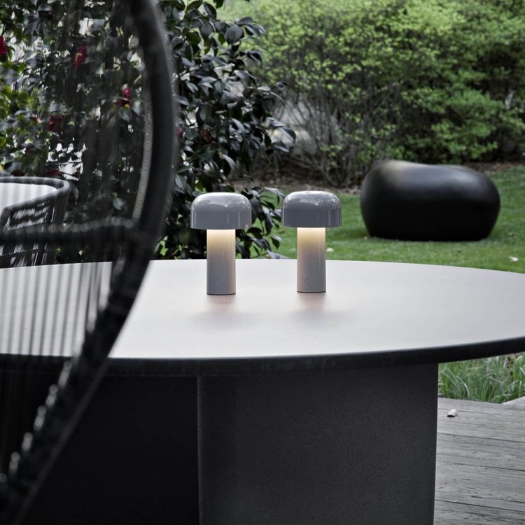 Melzano HaloGleam | Paddestoel Oplaadbare Tafellamp