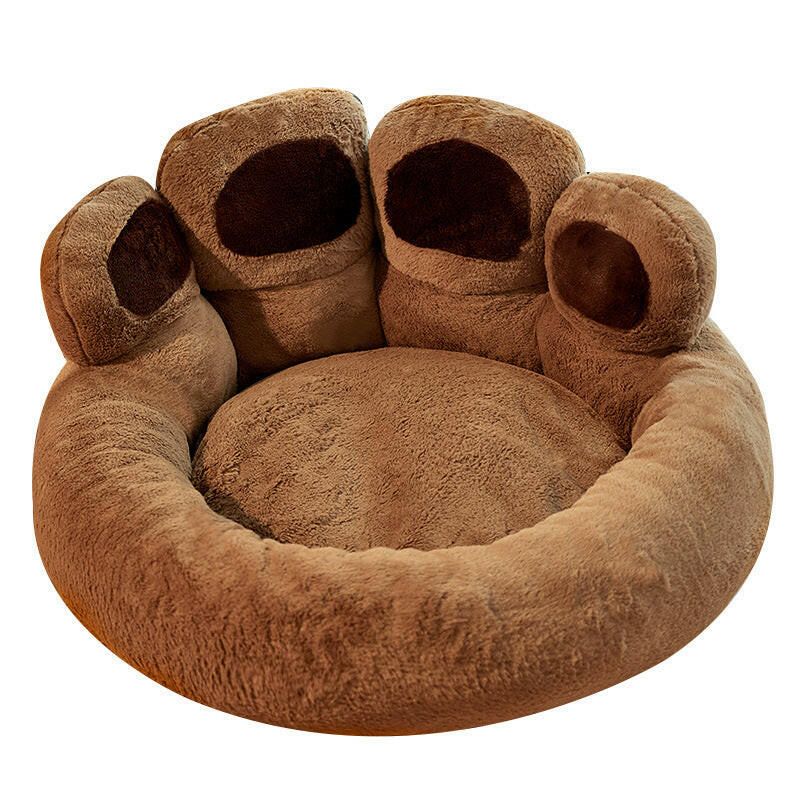 Melzano Ronde Hondenmand Groot - Luxe Pluche Huisdierbed