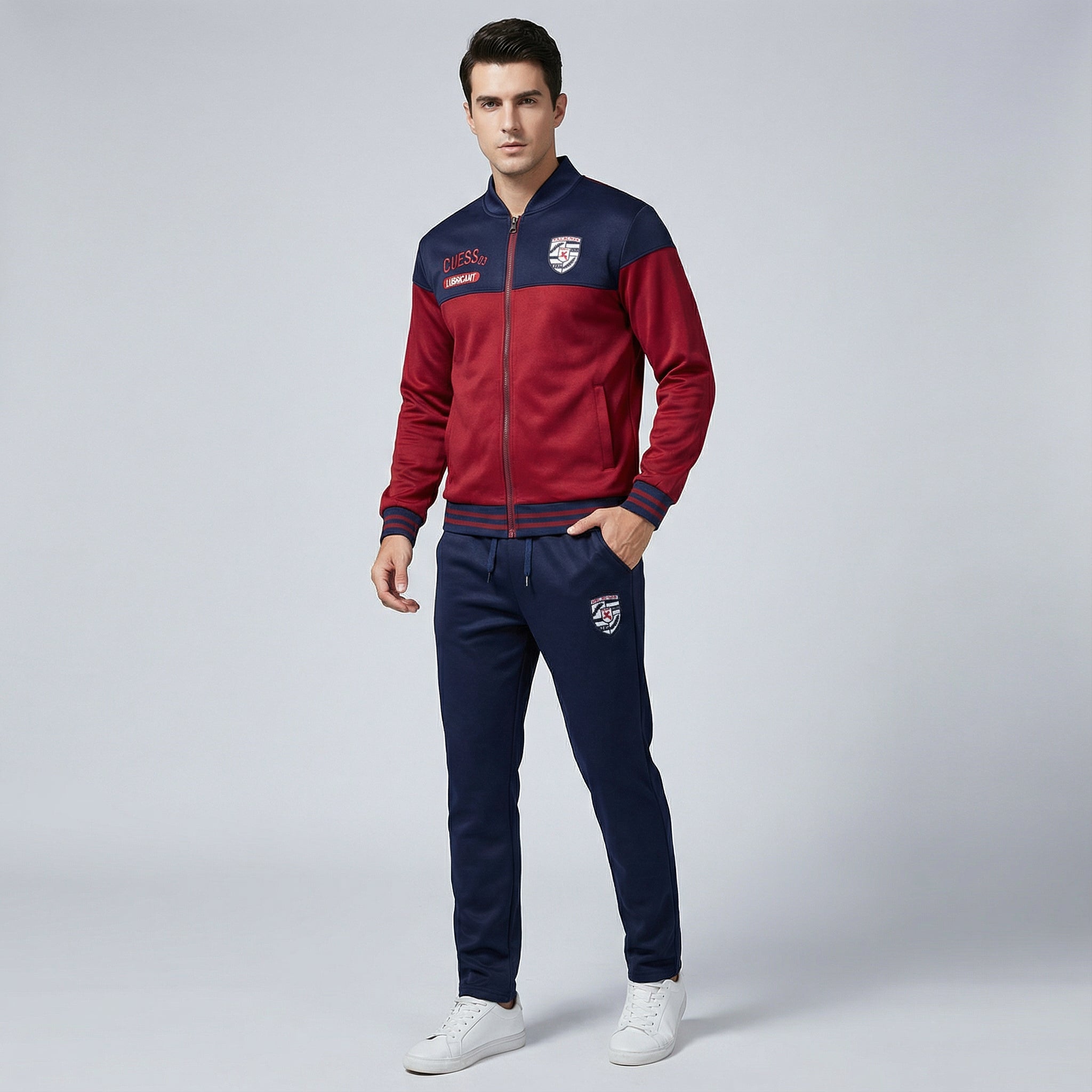 Conjunto de entrenamiento para hombre – Diseño deportivo de béisbol con ajuste cómodo