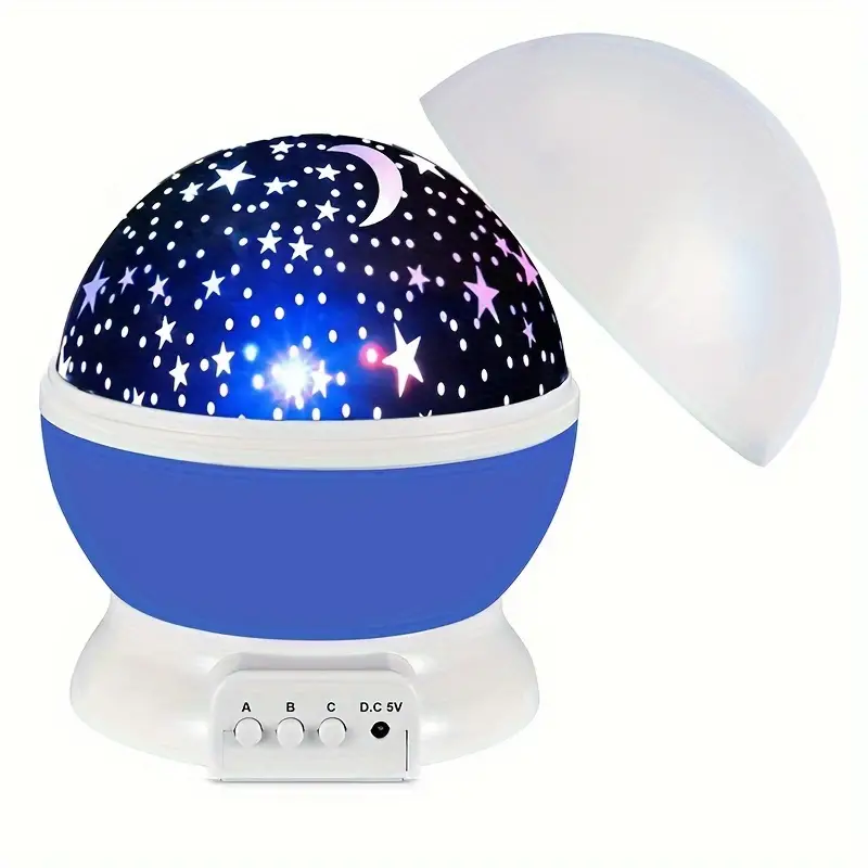 Luna – Sterrenprojector Nachtlamp met muziek en USB voor kinderkamer