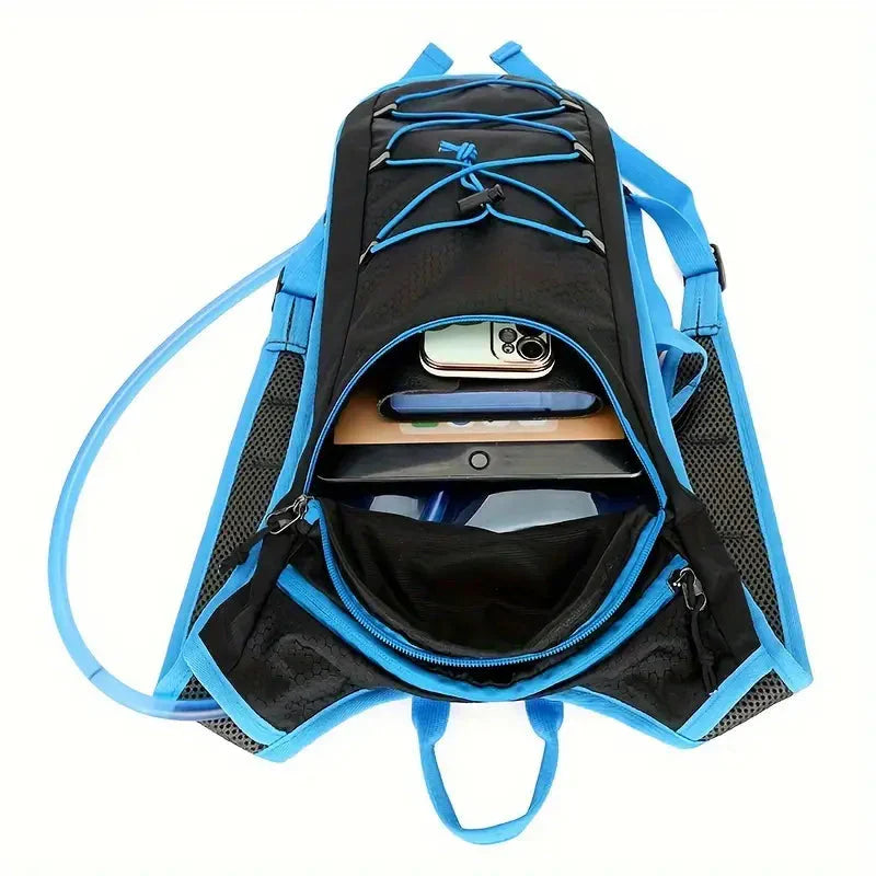 Motxilla de bicicleta premium – lleugera i ventilada | amb suport per casc i compartiment d'hidratació