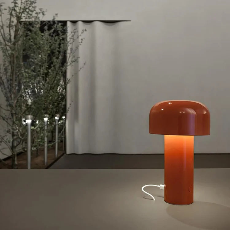 Melzano HaloGleam | Paddestoel Oplaadbare Tafellamp