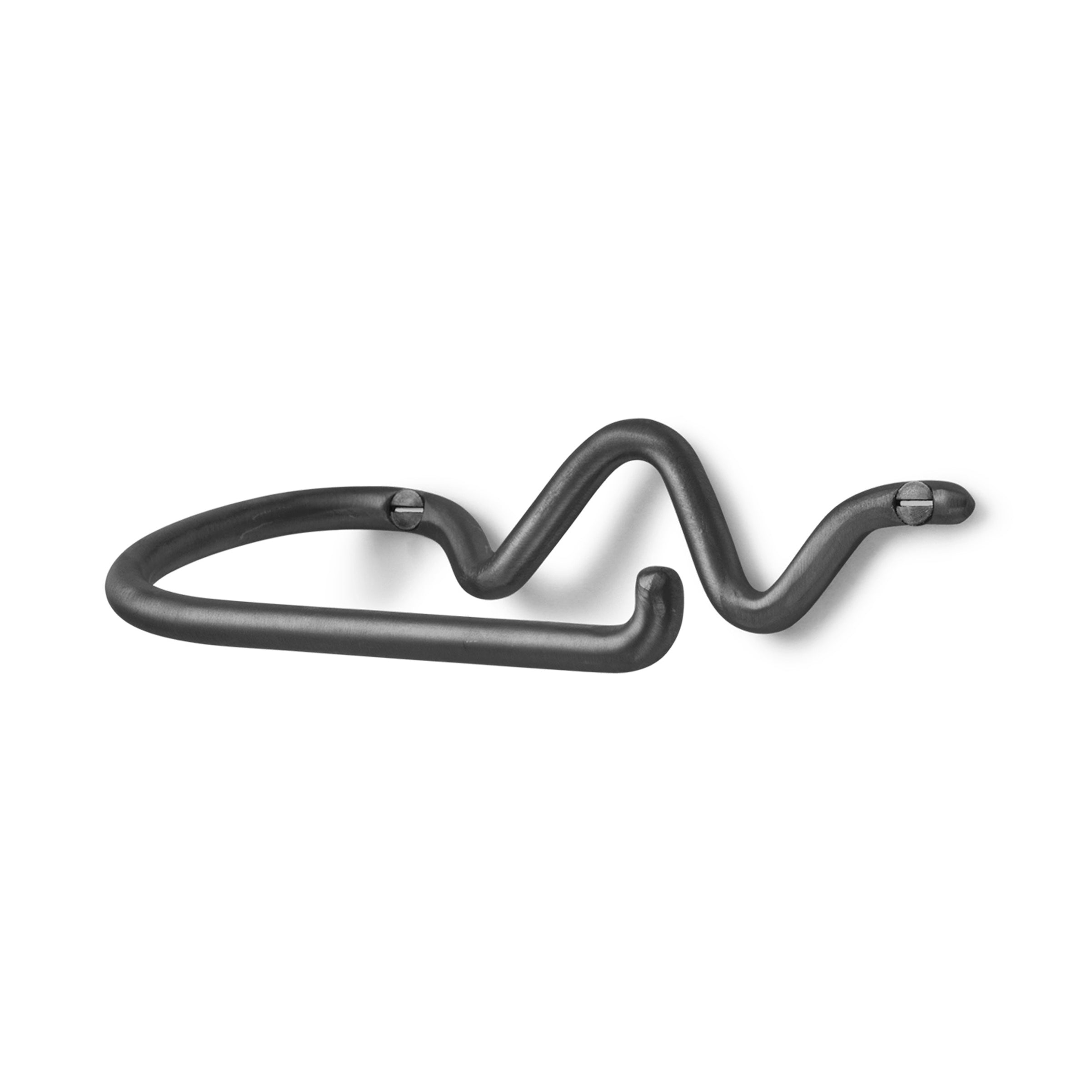 Curvesso – Toilet Paper Holder Brass, handmade & elegant design