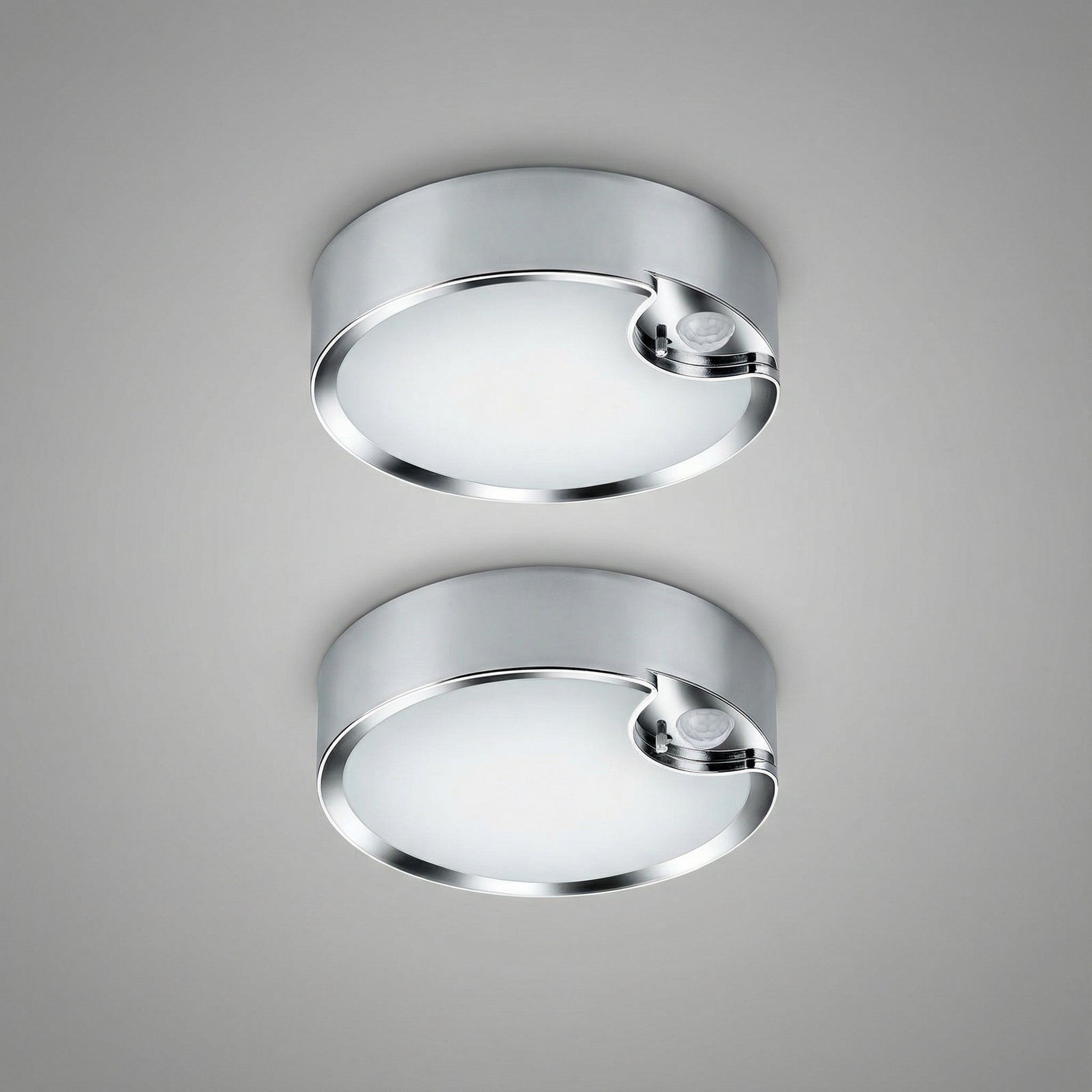 Lámpara de techo Lumora – Iluminación LED inalámbrica con sensor de movimiento a pilas