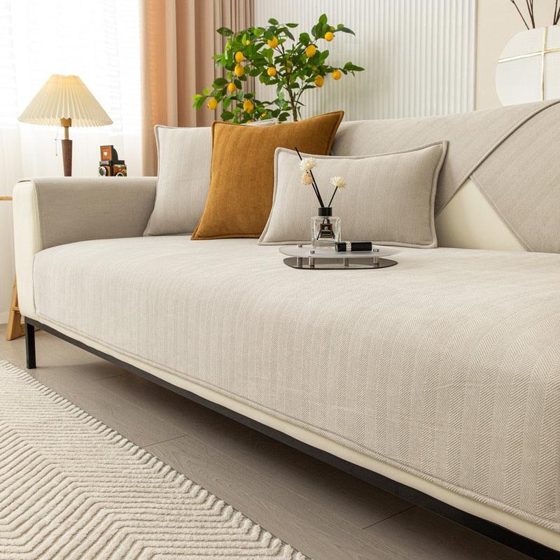 Melzano FleeceMat - Non-slip cover for your sofa