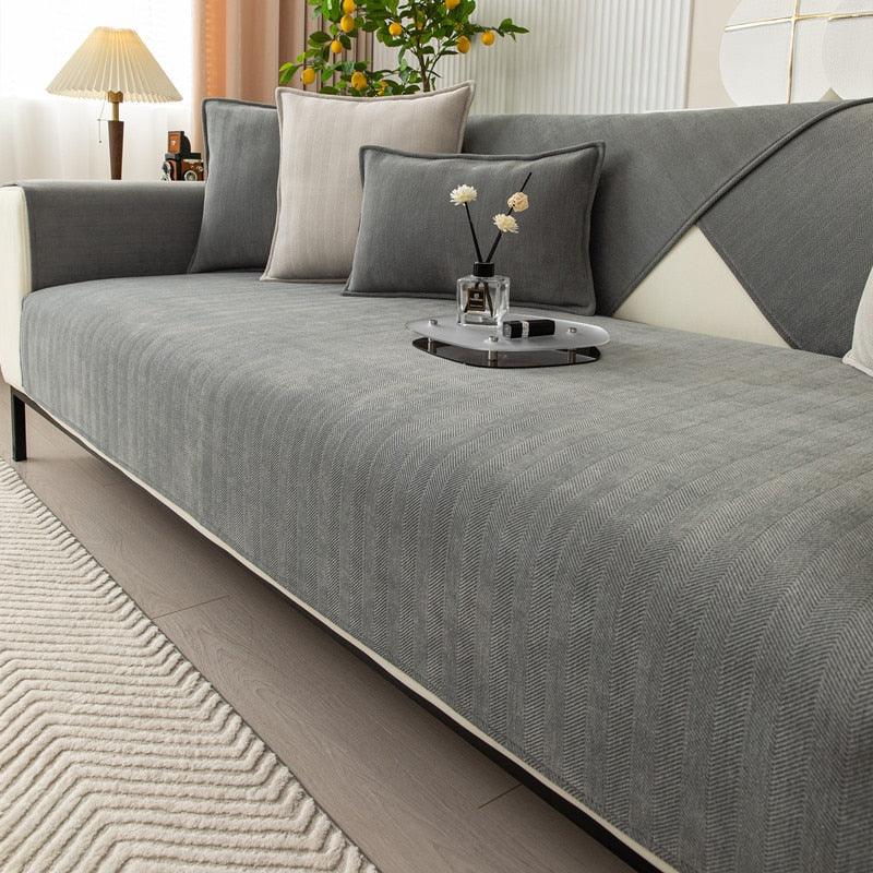 Melzano FleeceMat - Non-slip cover for your sofa