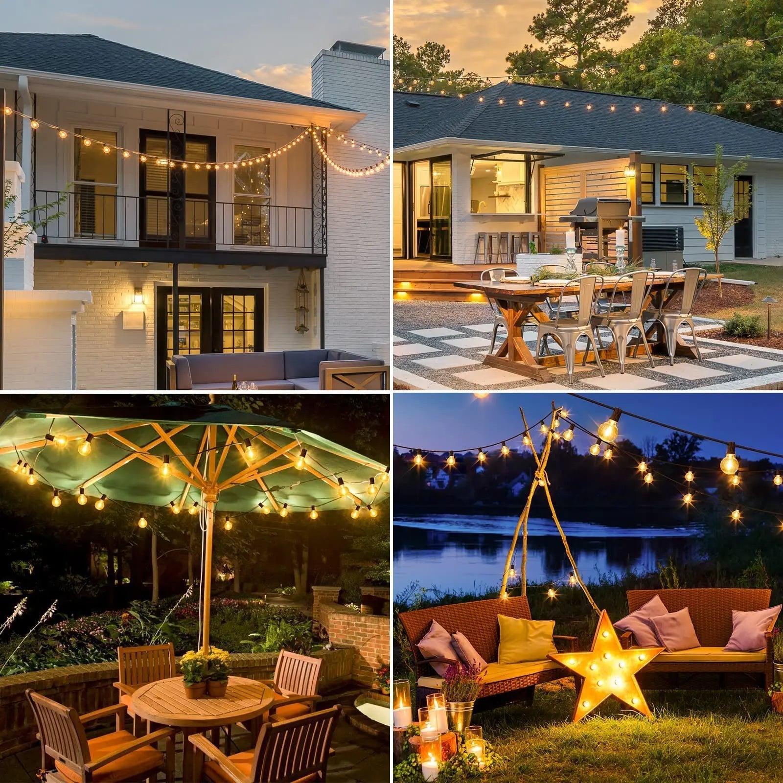 Melzano Buiten Hanglampen – Elegante Tuinverlichting met LED
