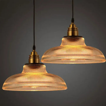 CrystalLoom – Lámpara colgante de cristal diseño moderno – Iluminación interior elegante