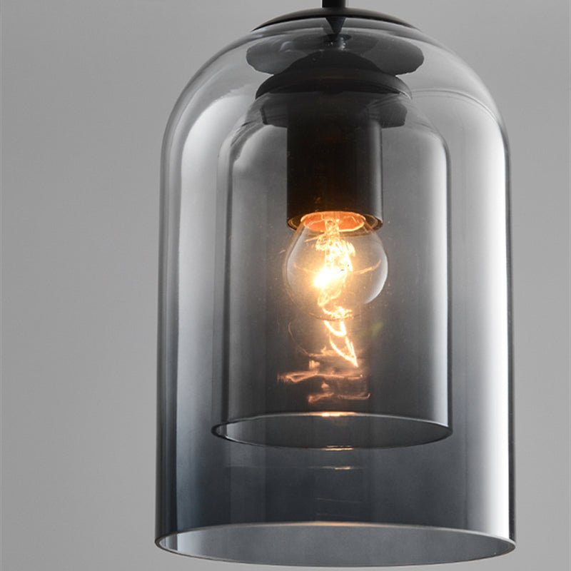 AuraGlas Hanglamp – Elegante Dubbelglas Lamp voor een Magische Lichtsfeer