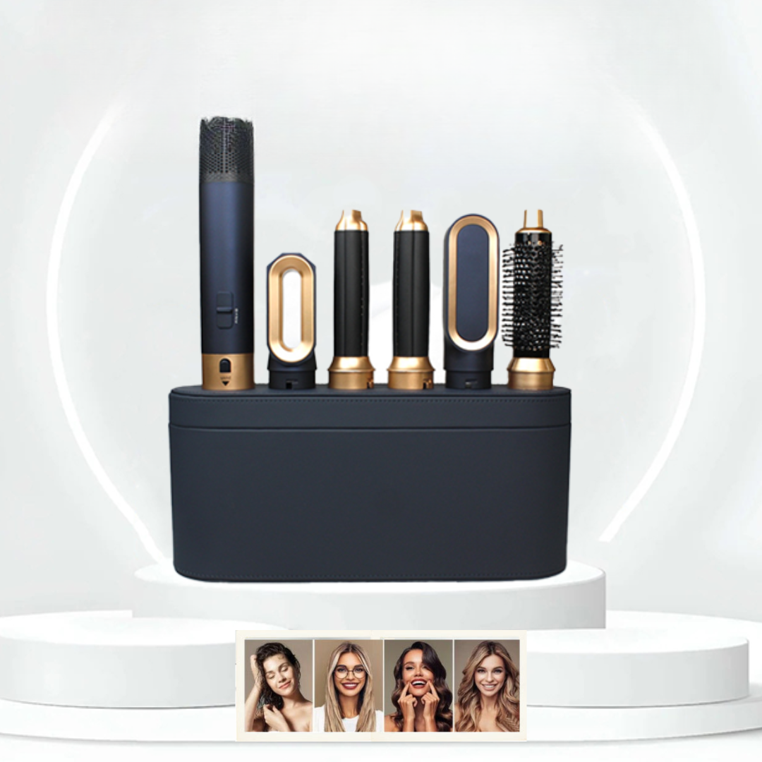 StyleSavvy | Haarstyler 5-in-1 | Krachtige 1000W | Ionische Technologie