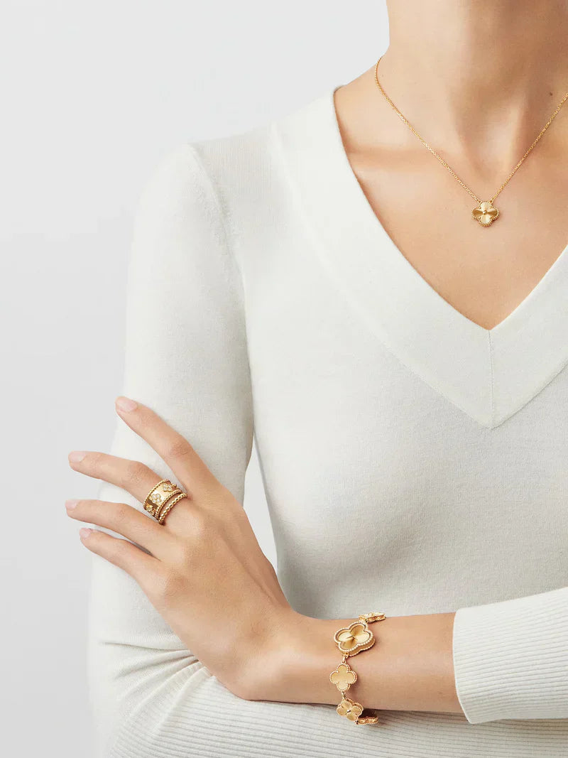 Rely – Sieradenset goud 18K verguld roestvrij staal – elegant & hypoallergeen