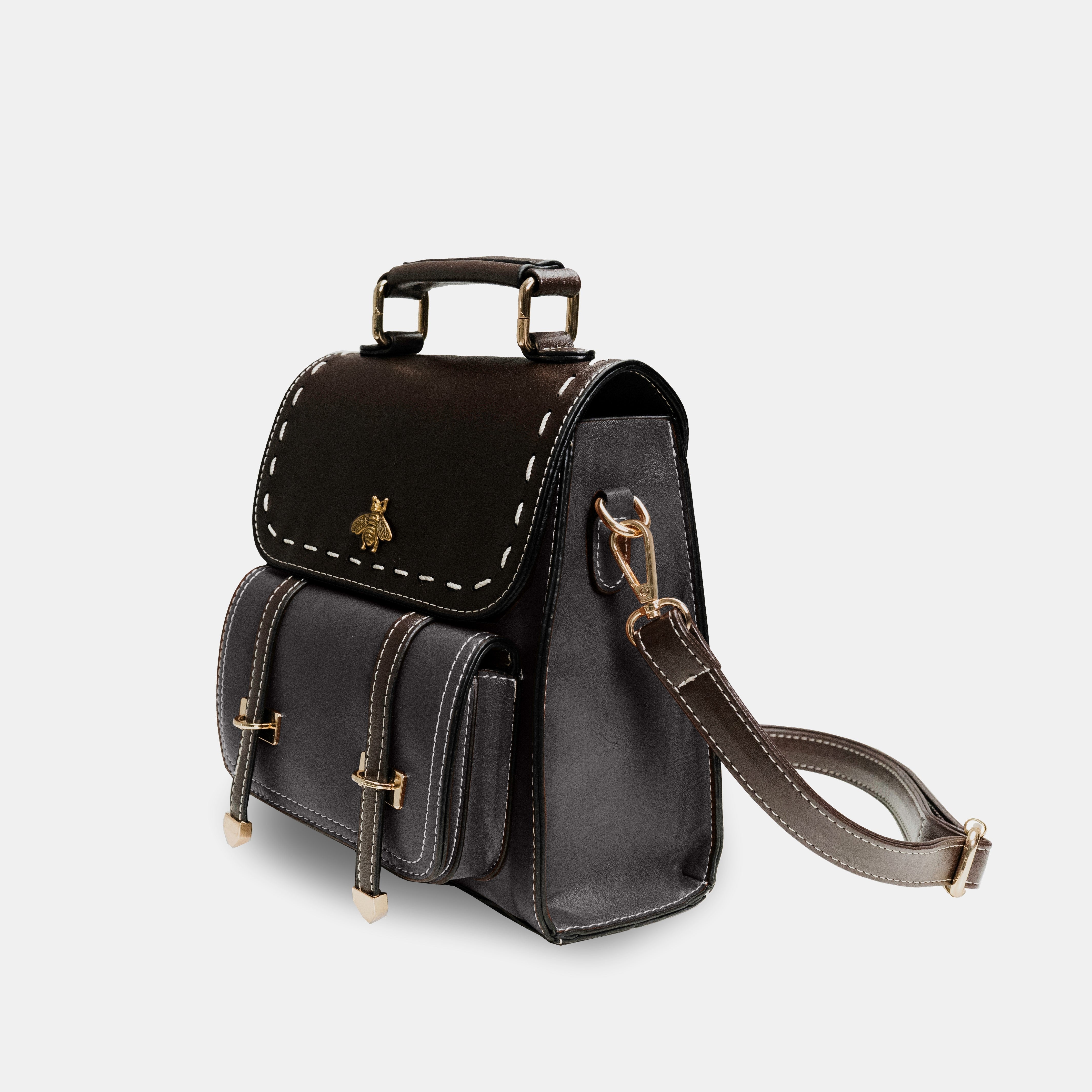 Melzano Bumblebee Leather Backpack