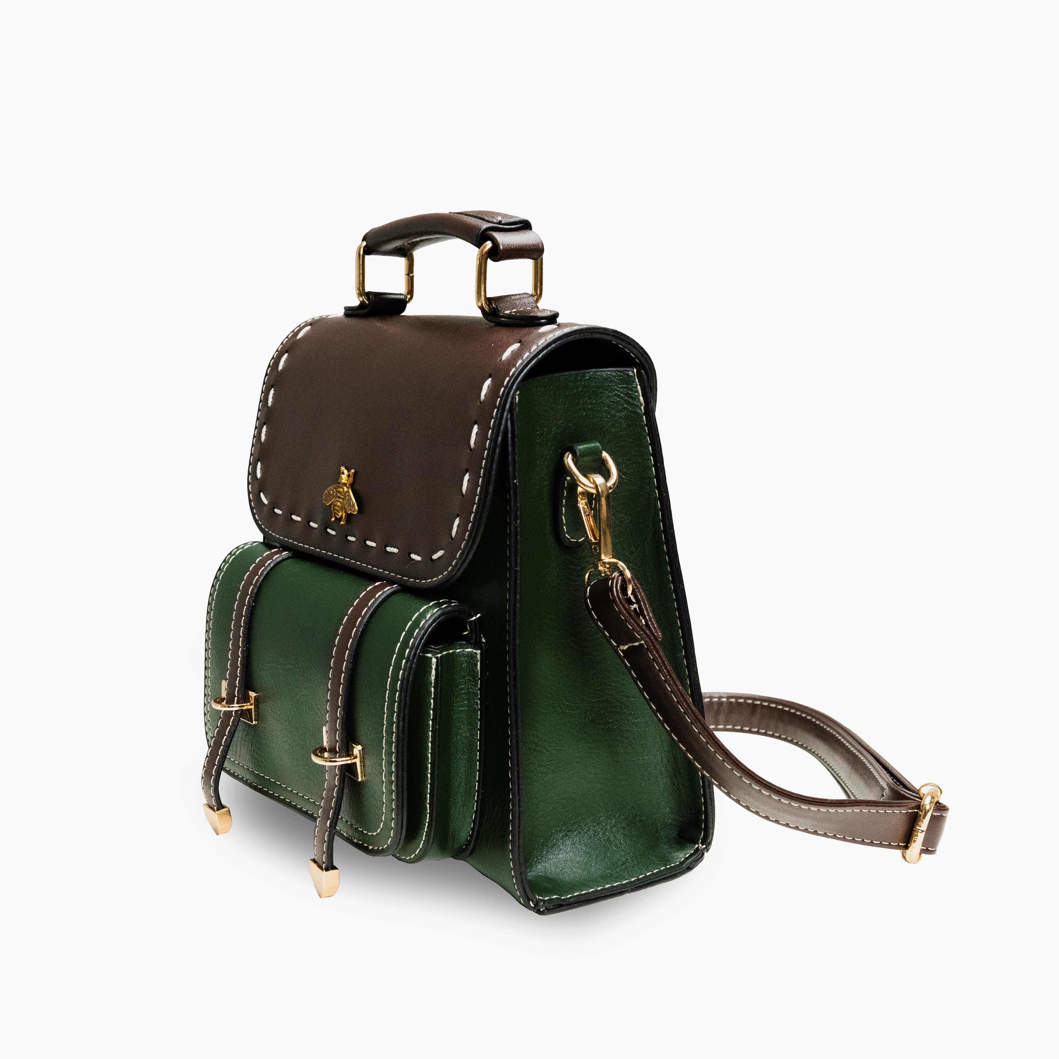 Melzano Bumblebee Leather Backpack