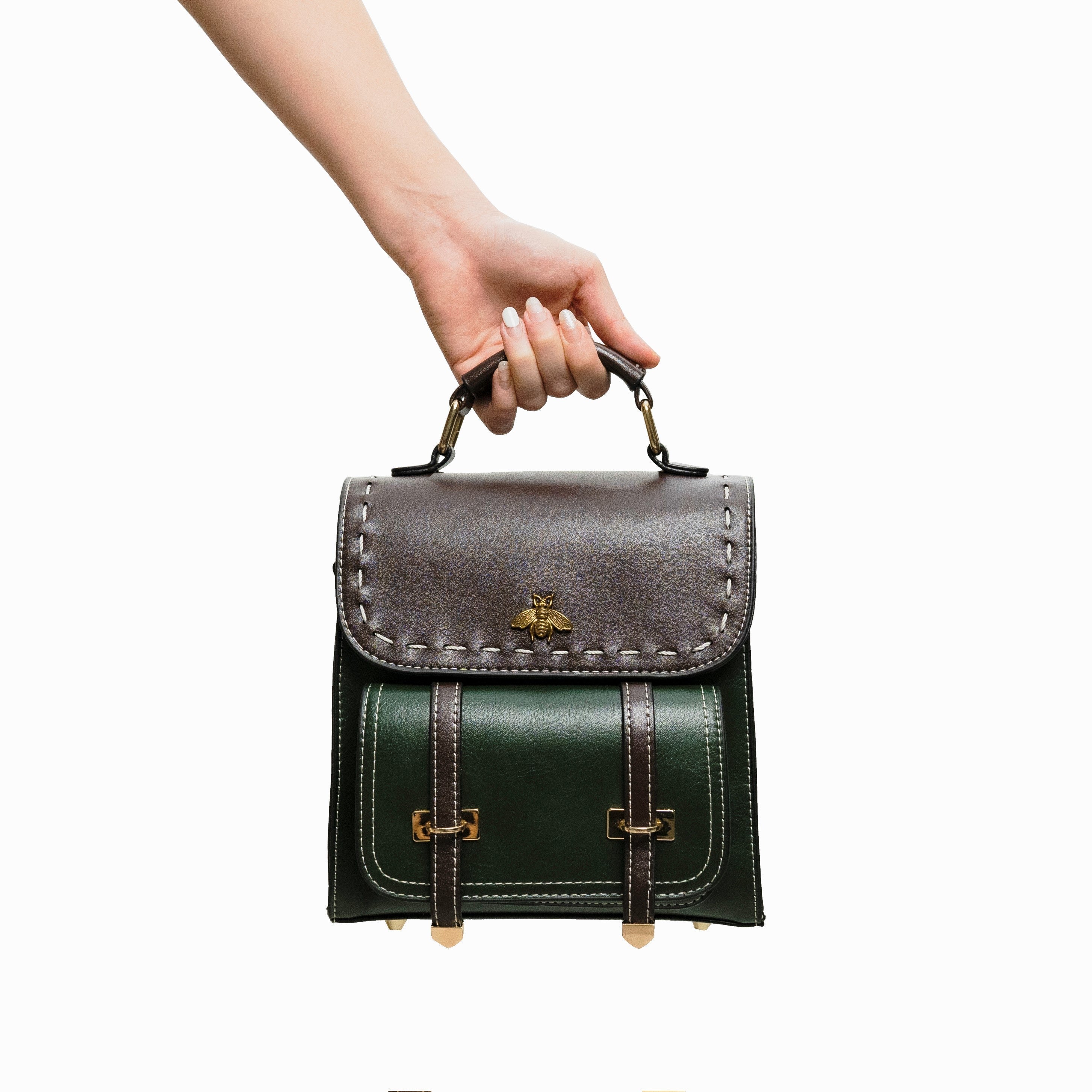 Melzano Bumblebee Leather Backpack