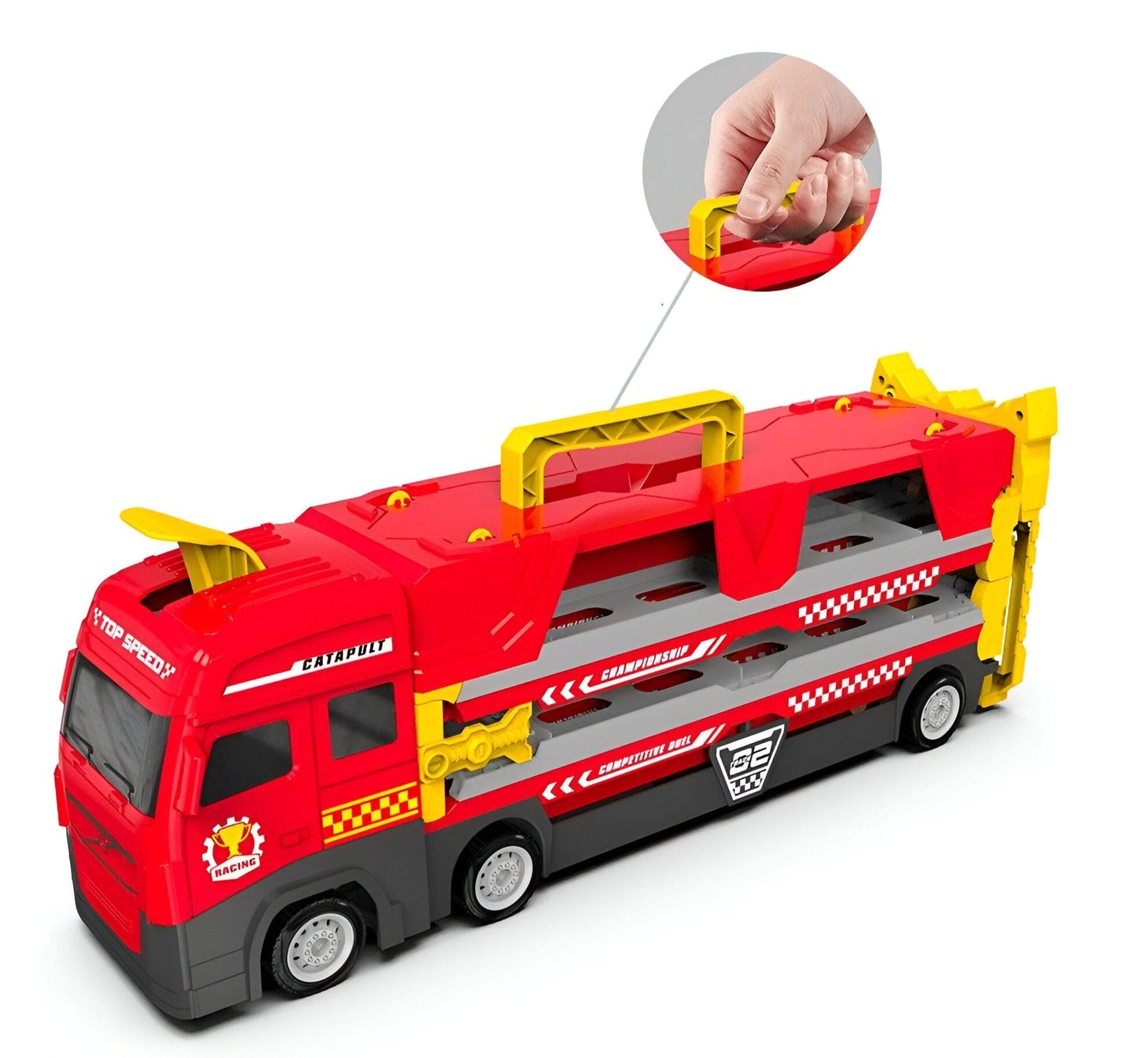 Melzano HaulerTruck - Uitlaat racebaan